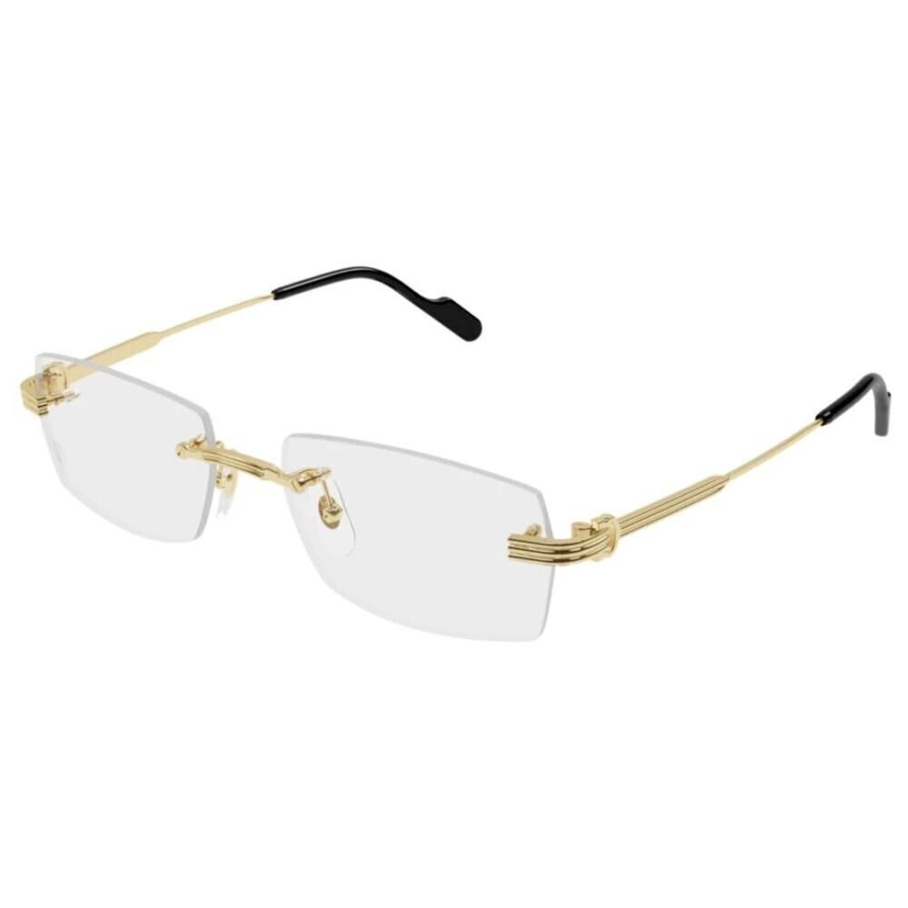 NWT Cartier CT0578O-001 Gold 55mm Glasses